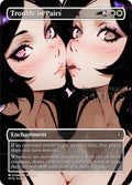 MTG - Trouble in Pairs - Fanart Borderless Style - EDH / Playtest