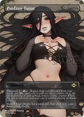 MTG - Profane Tutor - Fanart Borderless Style - EDH / Playtest