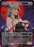 MTG - Charismatic Conqueror - Fanart Borderless Style - EDH / Playtest