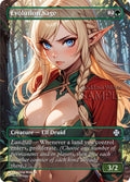 MTG - Evolution Sage - Fanart Borderless Style - EDH / Playtest