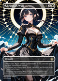 MTG - Akroma's Will - Fanart Borderless Style - EDH / Playtest