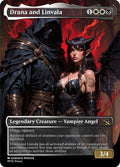 MTG - Drana and Linvala - Fanart Borderless Style - EDH / Playtest