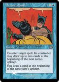 Batman MTG - Arcane Denial - Fanart Borderless Style - EDH / Playtest