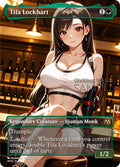 MTG FF - Tifa Lockhart - Fanart Borderless Style - EDH / Playtest