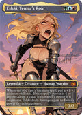 MTG - Eshki, Temur's Roar - Fanart Borderless Style - EDH / Playtest