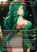 MTG FF - Rydia, Summoner of Mist - Fanart Borderless Style - EDH / Playtest