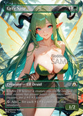 MTG - Gyre Sage - Fanart Borderless Style - EDH / Playtest