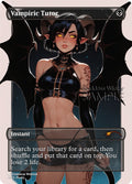 MTG - Vampiric Tutor - Fanart Borderless Style - EDH / Playtest
