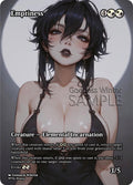 MTG - Emptiness - Fanart Borderless Style - EDH / Playtest