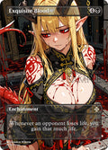 MTG - Exquisite Blood - Fanart Borderless Style - EDH / Playtest