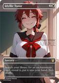 MTG - Idyllic Tutor - Fanart Borderless Style - EDH / Playtest