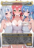MTG - Sen Triplets - Fanart Borderless Style - EDH / Playtest