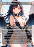MTG - Angel of Destiny - Fanart Borderless Style - EDH / Playtest