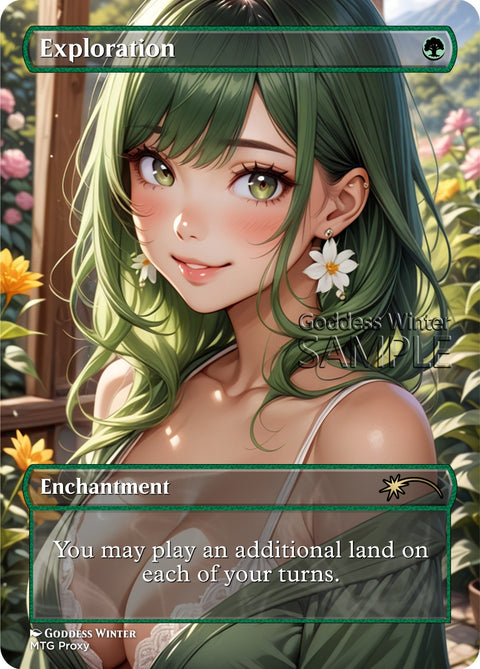MTG - Exploration - Fanart Borderless Style - EDH / Playtest