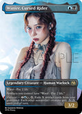 Aespa - Winter, Cursed Rider - Fanart Borderless Style EDH and Playtest