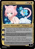 MTG - Lord Windgrace - Fanart Bordered Style - EDH / Playtest