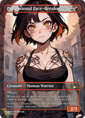 MTG - Professional Face-Breaker - Fanart Borderless Style - EDH / Playtest