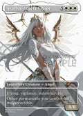 MTG - Avacyn, Angel of Hope - Fanart Borderless Style - EDH / Playtest