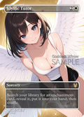 MTG - Idyllic Tutor - Fanart Borderless Style - EDH / Playtest