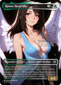 MTG - Rinoa Heartilly - Fanart Borderless Style - EDH / Playtest