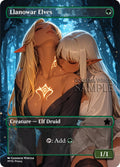 MTG - Llanowar Elves - Fanart Borderless Style - EDH / Playtest