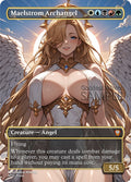 MTG - Maelstrom Archangel - Fanart Borderless Style - EDH / Playtest