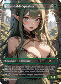 MTG - Formidable Speaker - Fanart Borderless Style - EDH / Playtest