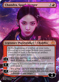 Aespa - Chandra, Spark Hunter - Fanart Borderless Style Card for EDH / Playtest