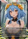 MTG - Hare Apparent - Fanart Borderless Style - EDH / Playtest