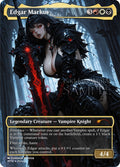 MTG - Edgar Markov - Fanart Borderless Style - EDH / Playtest