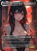 MTG - Elenda, the Dusk Rose - Fanart Borderless Style - EDH / Playtest