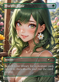 MTG - Worldly Tutor - Fanart Borderless Style - EDH / Playtest