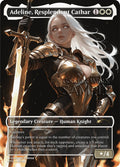 MTG - Adeline, Resplendent Cathar - Fanart Borderless Style - EDH / Playtest