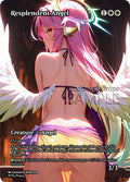 MTG - Resplendent Angel - Fanart Borderless Style - EDH / Playtest