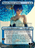MTG - Narset, Parter of Veils - Fanart Borderless Style - EDH / Playtest