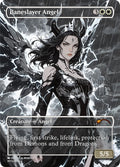MTG - Baneslayer Angel - Fanart Borderless Style - EDH / Playtest
