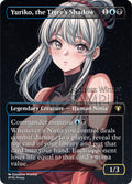 MTG - Yuriko the Tiger's Shadow - Fanart Borderless Style Card - EDH / Playtest