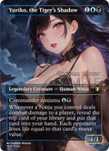 MTG - Yuriko, the Tiger's Shadow - Fanart Borderless Style Card EDH / Playtest