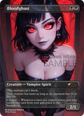 Bloodghast Goddess Winter proxy card artwork