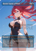 Borne Upon a Wind Goddess Winter proxy card artwork