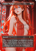 Chaos Warp Goddess Winter proxy card artwork