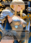 Commander's Plate Goddess Winter proxy card artwork