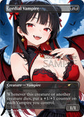 Cordial Vampire Goddess Winter proxy card artwork