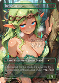 Dryad Arbor Goddess Winter proxy card artwork