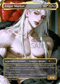 Edgar Markov Goddess Winter proxy card artwork