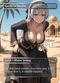 Godless Shrine Goddess Winter proxy card artwork