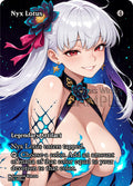 Nyx Lotus Goddess Winter proxy card artwork