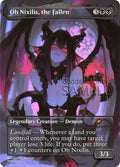 Ob Nixilis, the Fallen Goddess Winter proxy card artwork