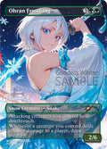 Ohran Frostfang Goddess Winter proxy card artwork