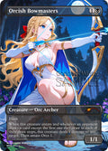 Orcish Bowmasters Goddess Winter proxy card artwork